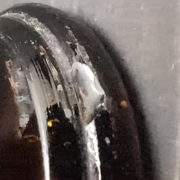 VGT,Amber Glass Oil Lamp. - Picture 6 of 8